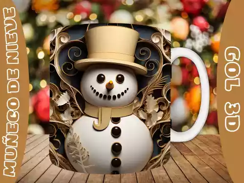 vectores plantilas NAVIDAD,FESTEJO,FESTIVIDAD,3D,MUÑECO DE NIEVE,INFLADO,